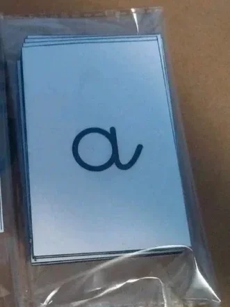 Kit de 26 alphabets minuscules cursives