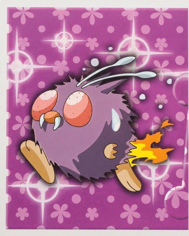 Numéro 160 - Autocollant Pokémon Merlin Collections Nintendo