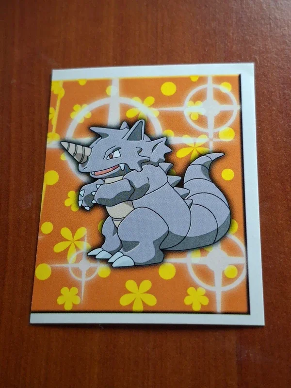 Numéro 201 - Autocollant Pokémon Merlin Collections Nintendo