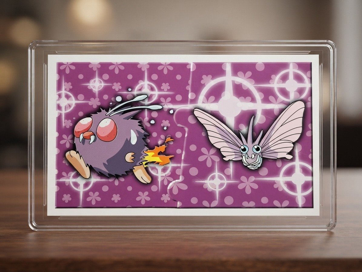Numéro 160 et 161 - Autocollant Pokémon Merlin Collections Nintendo