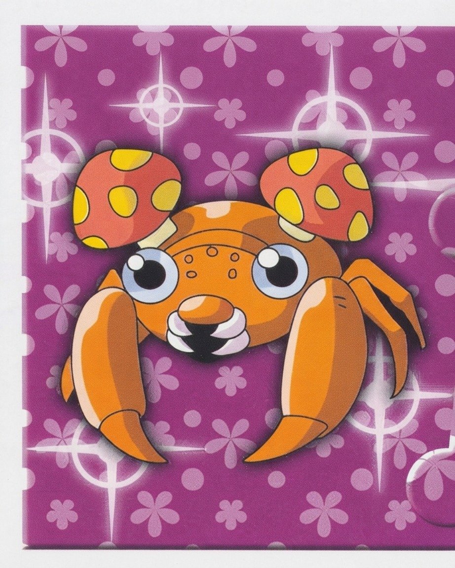 Numéro 158 - Autocollant Pokémon Merlin Collections Nintendo