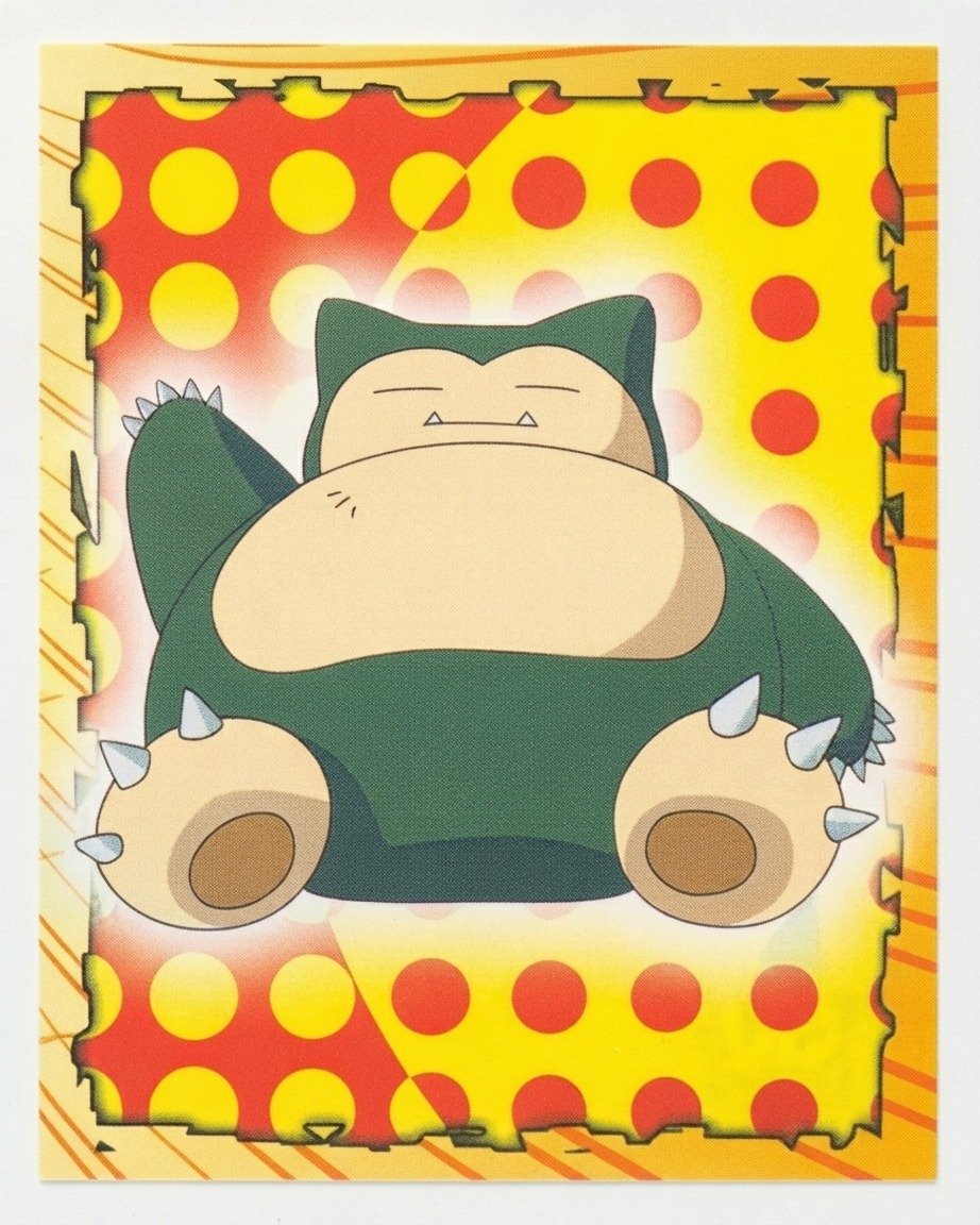 Numéro 143 - Autocollant Pokémon Merlin Collections Nintendo