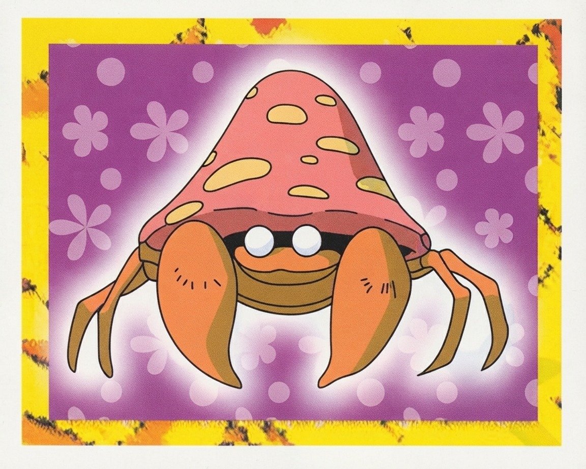 Numéro 47 - Autocollant Pokémon Merlin Collections Nintendo