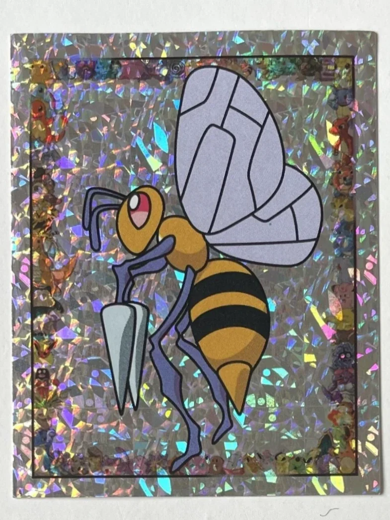 S5 Dardargnant Autocollant Pokémon Merlin Collections Nintendo