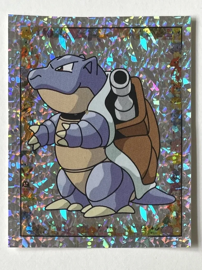 S4 Tortank Autocollant Pokémon Merlin Collections Nintendo