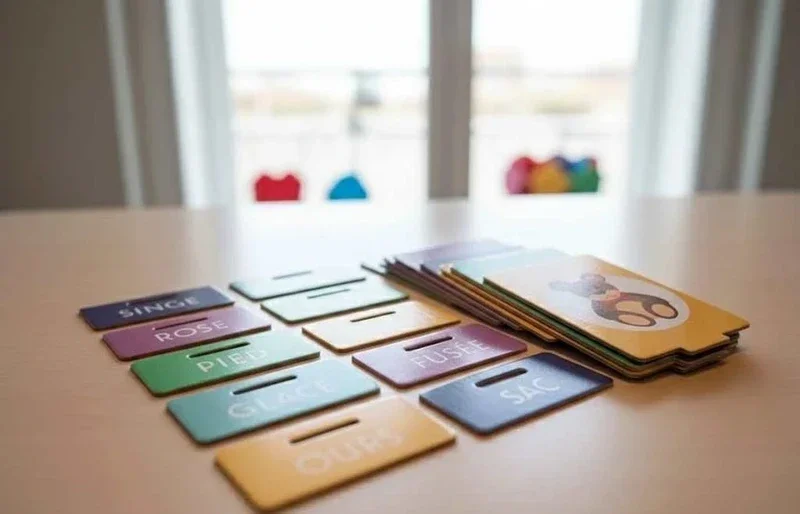 Apprentissage de la lecture - Montessori