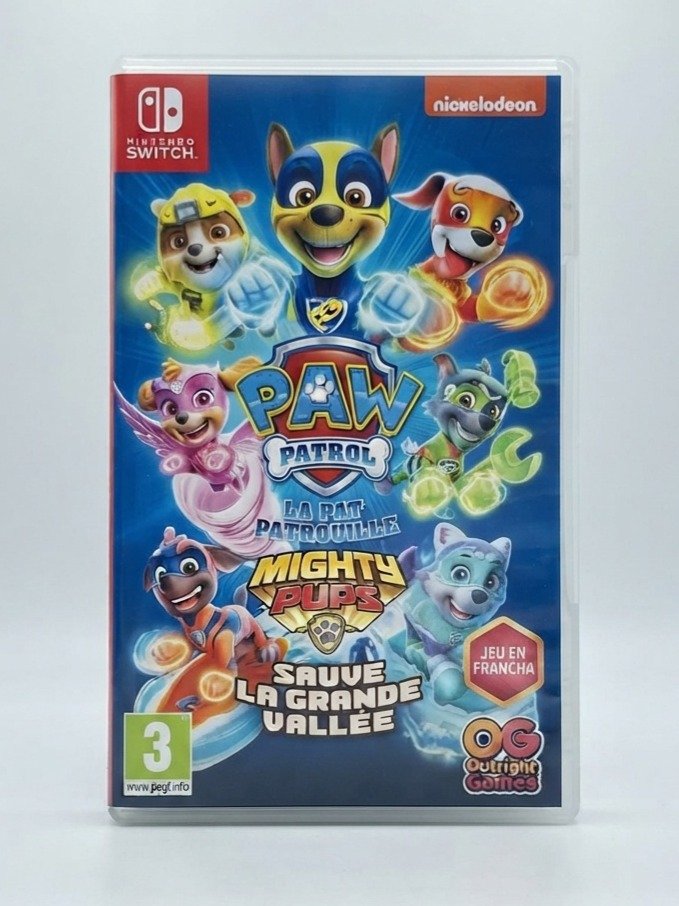 Jeu Nintendo Switch Mighty Pups Pat'Patrouille