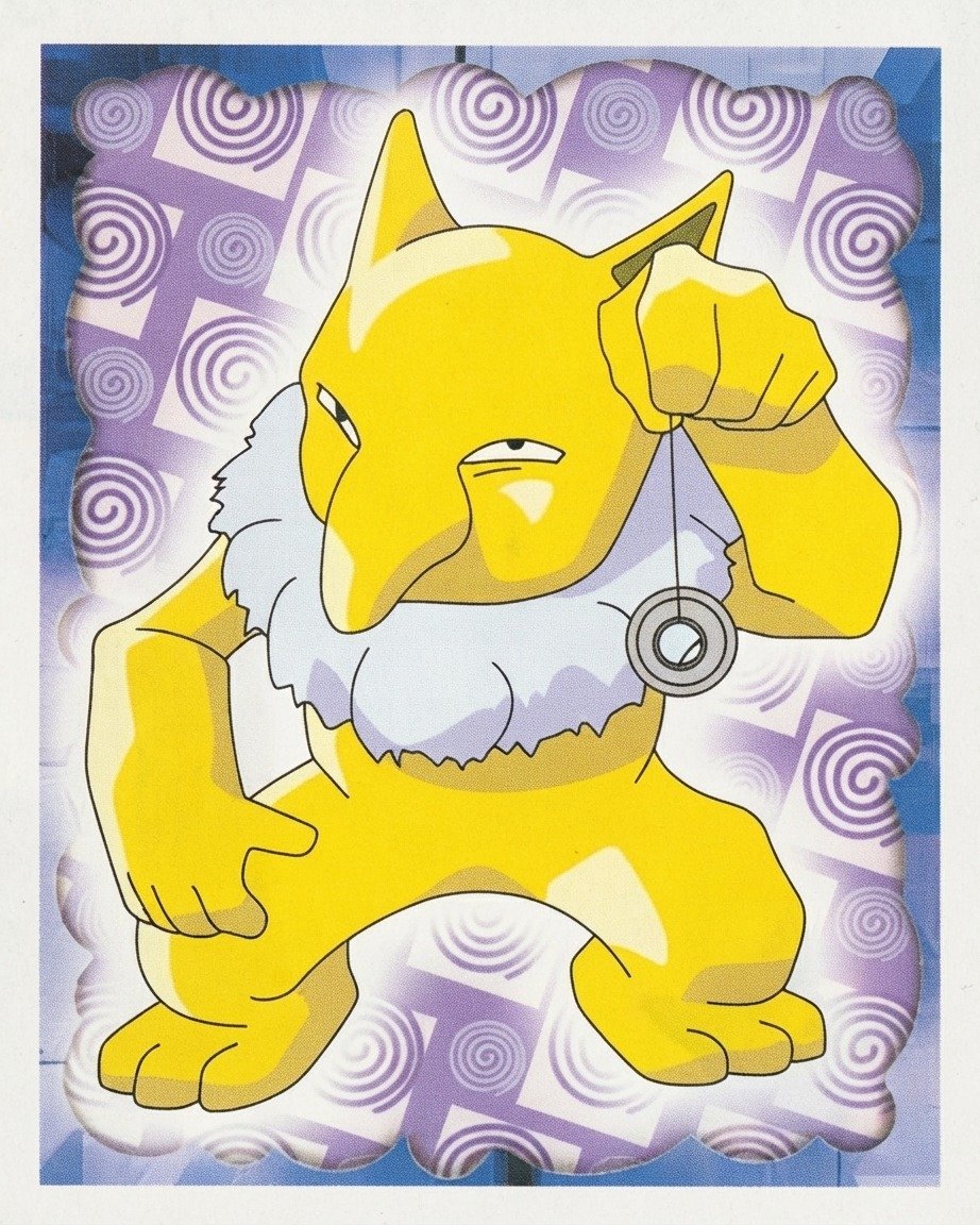 Numéro 97 - Autocollant Pokémon Merlin Collections Nintendo