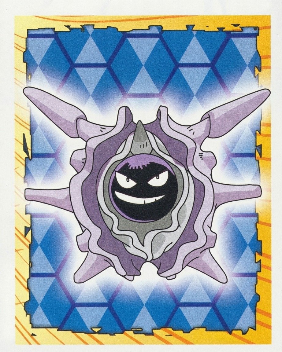 Numéro 91 - Autocollant Pokémon Merlin Collections Nintendo