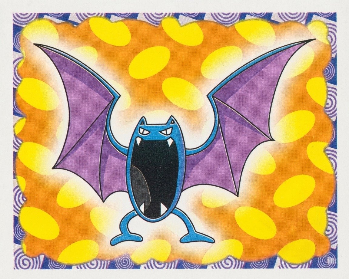 Numéro 42 - Autocollant Pokémon Merlin Collections Nintendo