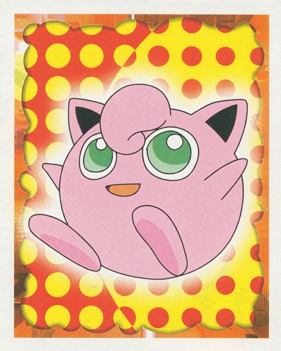 Numéro 39 - Autocollant Pokémon Merlin Collections Nintendo