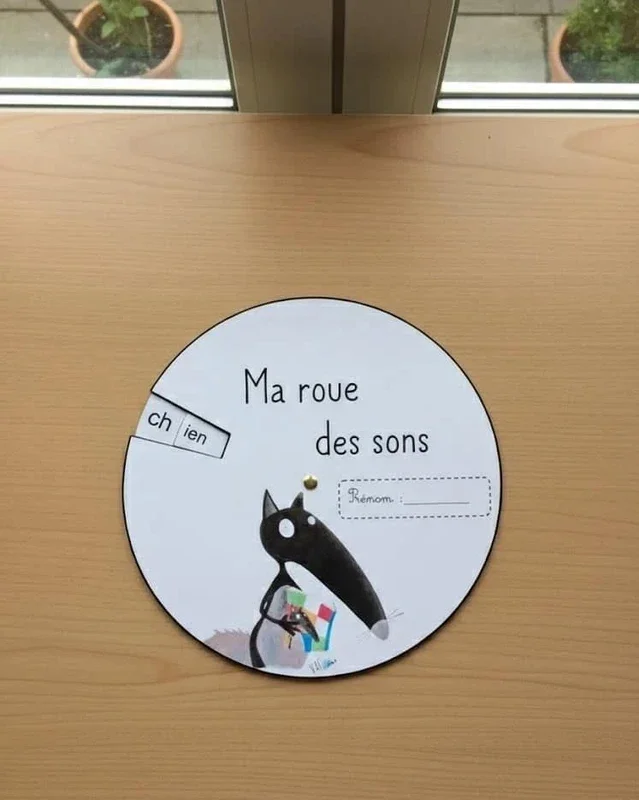 La roue des sons en script