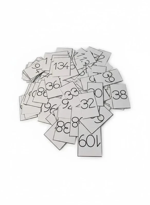 Apprentissage des nombres de 1 à 139 - Montessori