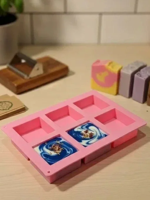 Moule à gateau en silicone rectangulaire