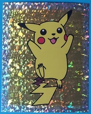 S30 Pikachu Autocollant Pokémon Merlin Collections Nintendo