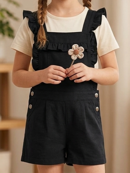 Salopette short