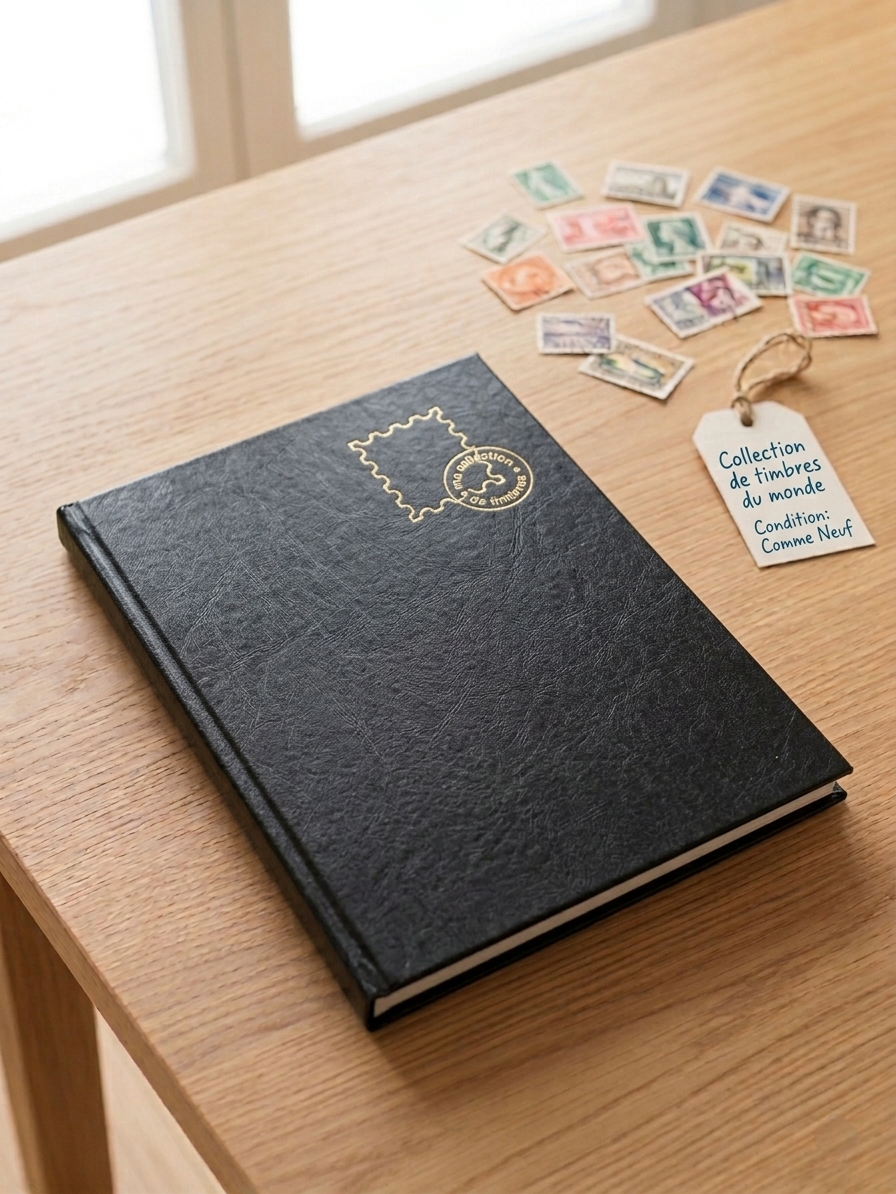 Album de timbres 16 pages resto verso